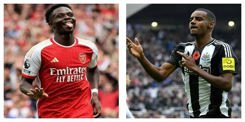 Bukayo Saka vs Isak