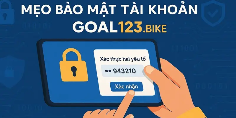 Mẹo bảo mật tài khoản goal123.bike