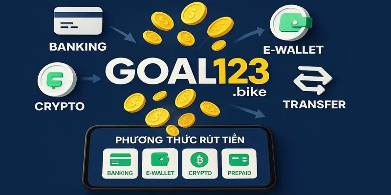Phương thức rút tiền Goal123