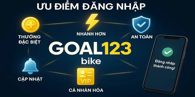 Đăng Nhập Goal123 1 Ưu điểm khi đăng nhập goal123